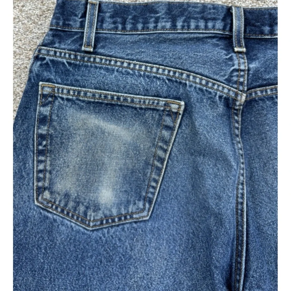 VTG Levis Signature Jeans Mens 36x33 Blue Authentics Regular Fit Straight Cotton